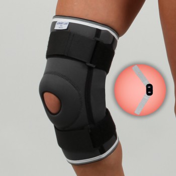 Бандаж на коліно з шарнірами та ременями - Ersamed REF-104